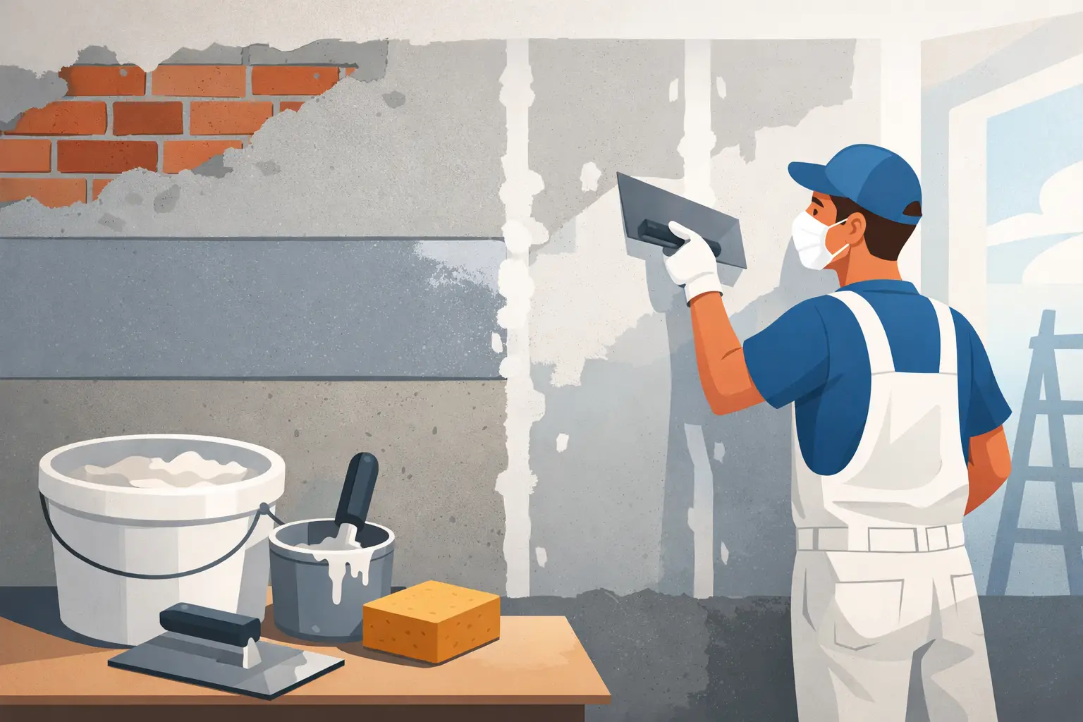 Ondergrond voorbereiden voor stucwerk